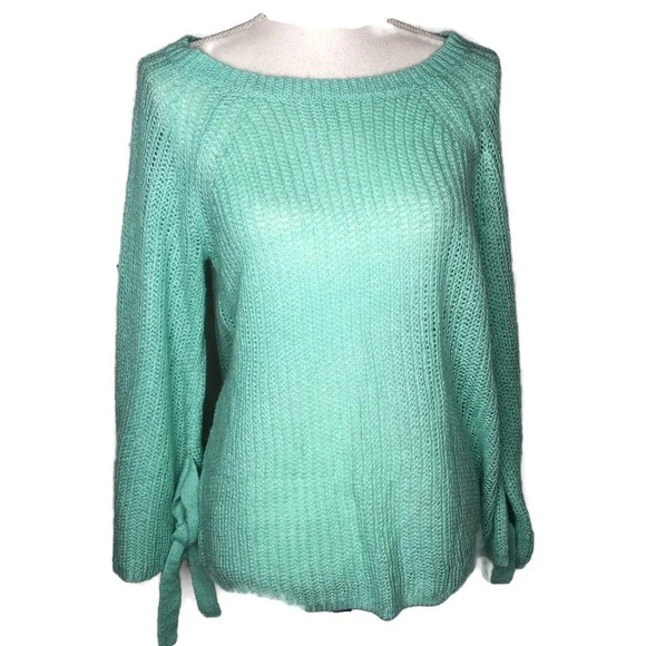 Project Naadam sweater mint green. Size S.  Cozy - Picture 1 of 5